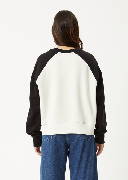 AFENDS Womens Ryan -  Crew Neck Jumper - Black