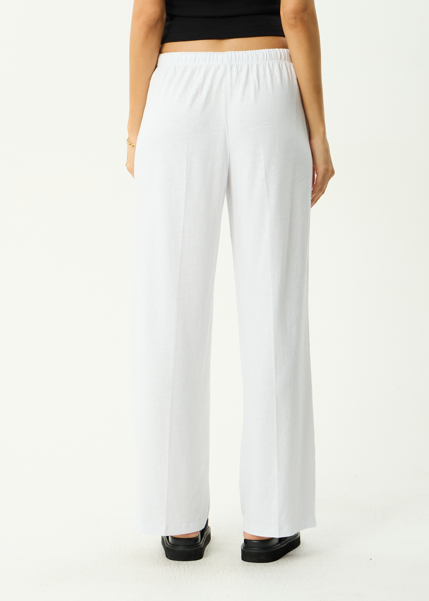 AFENDS Womens Jones - Pant - White