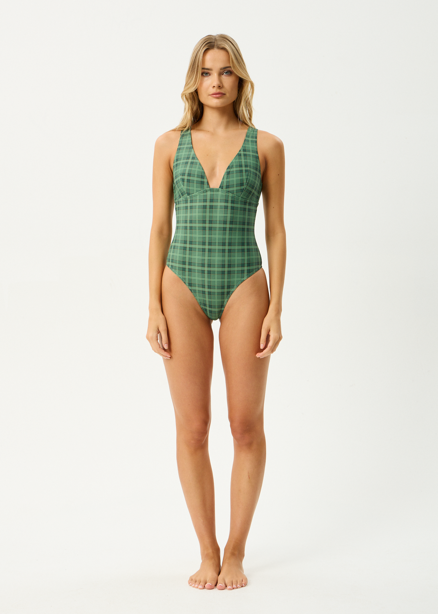 AFENDS Womens Lonnie - One Piece - Hunter Green
