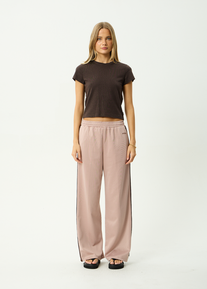 AFENDS Womens Brooklyn - Track Pant - Dusty Pink