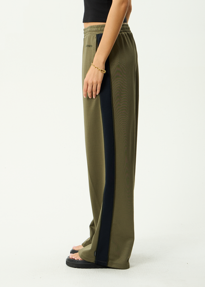 AFENDS Womens Brooklyn - Track Pant - Olive