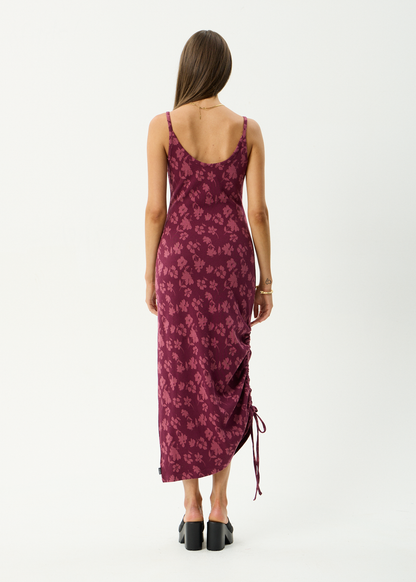 AFENDS Womens Marin - Maxi Dress - Port