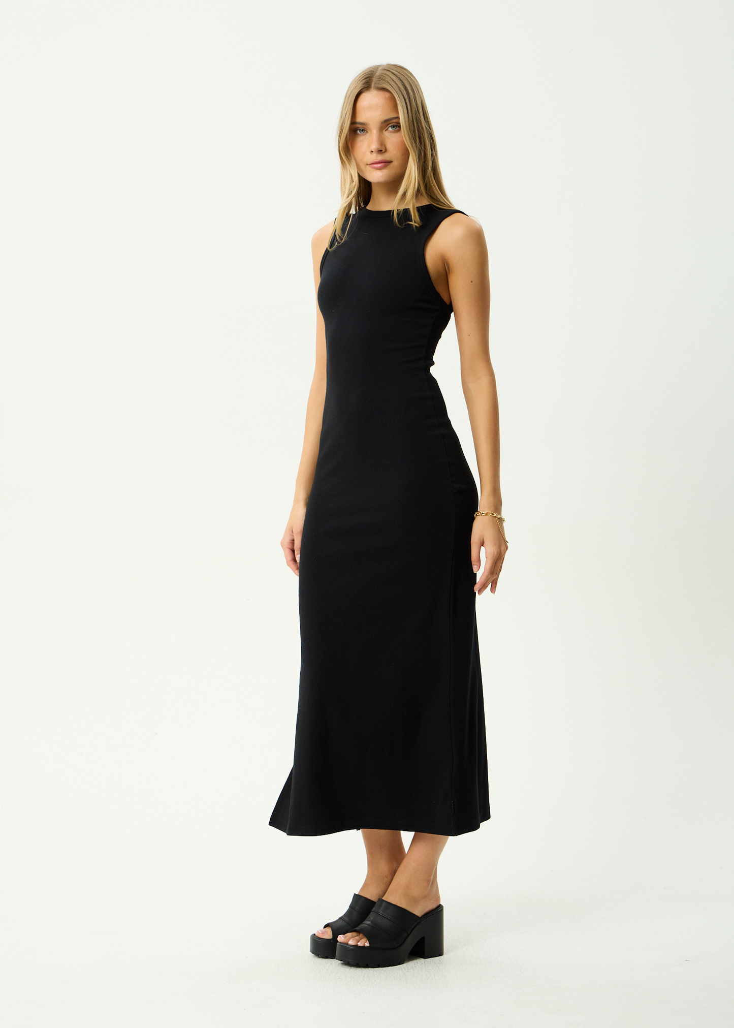 AFENDS Womens Astoria -  Maxi Dress - Black