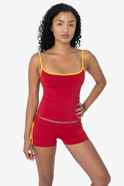 RAW352-WC - Athletic Stripe Performance Mini Short