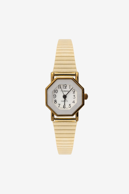 WCHOCT01 - Octogonal Gold Watch