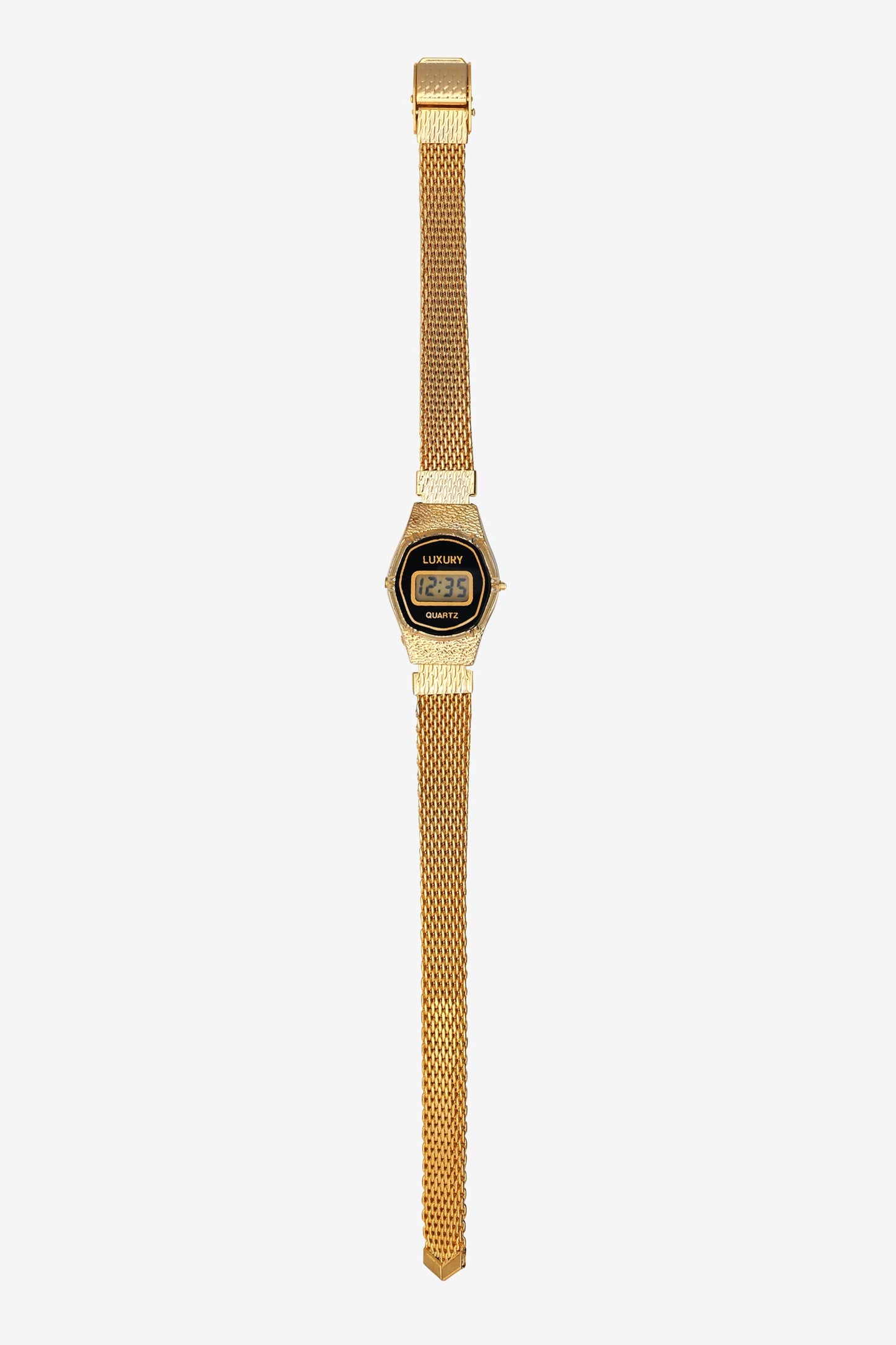 WCHRA58 - Tiny Metal Mesh Luxury Watch