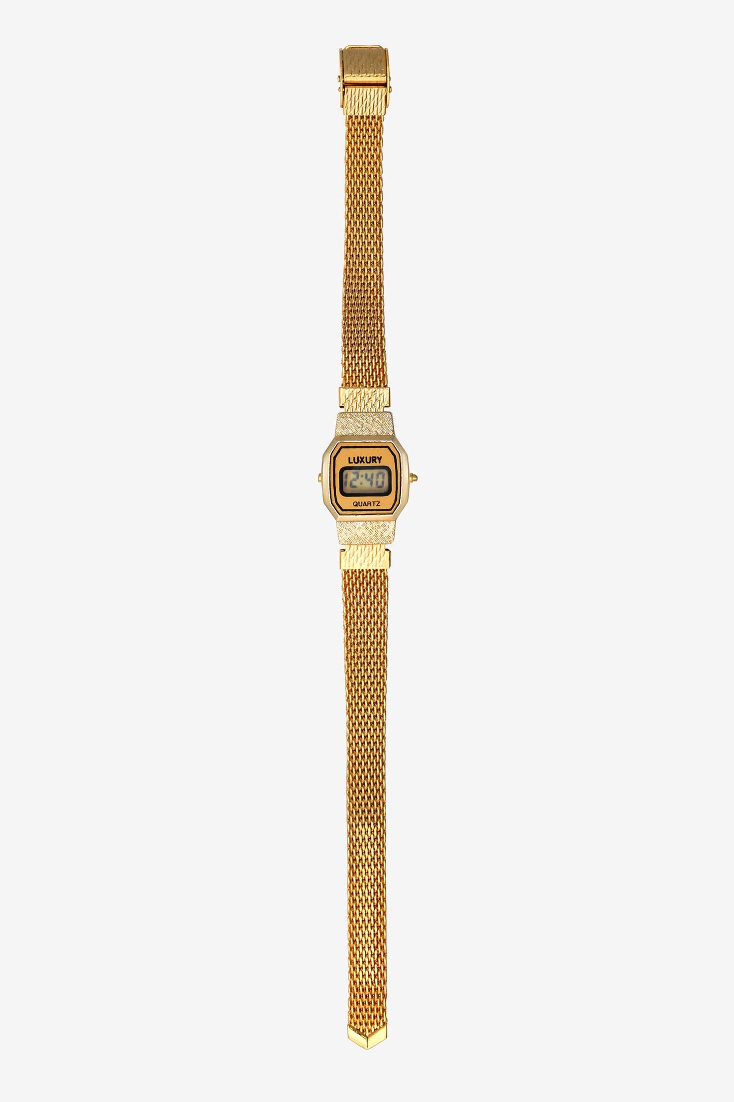 WCHRA62 - Tiny Square Metal Mesh Luxury Watch