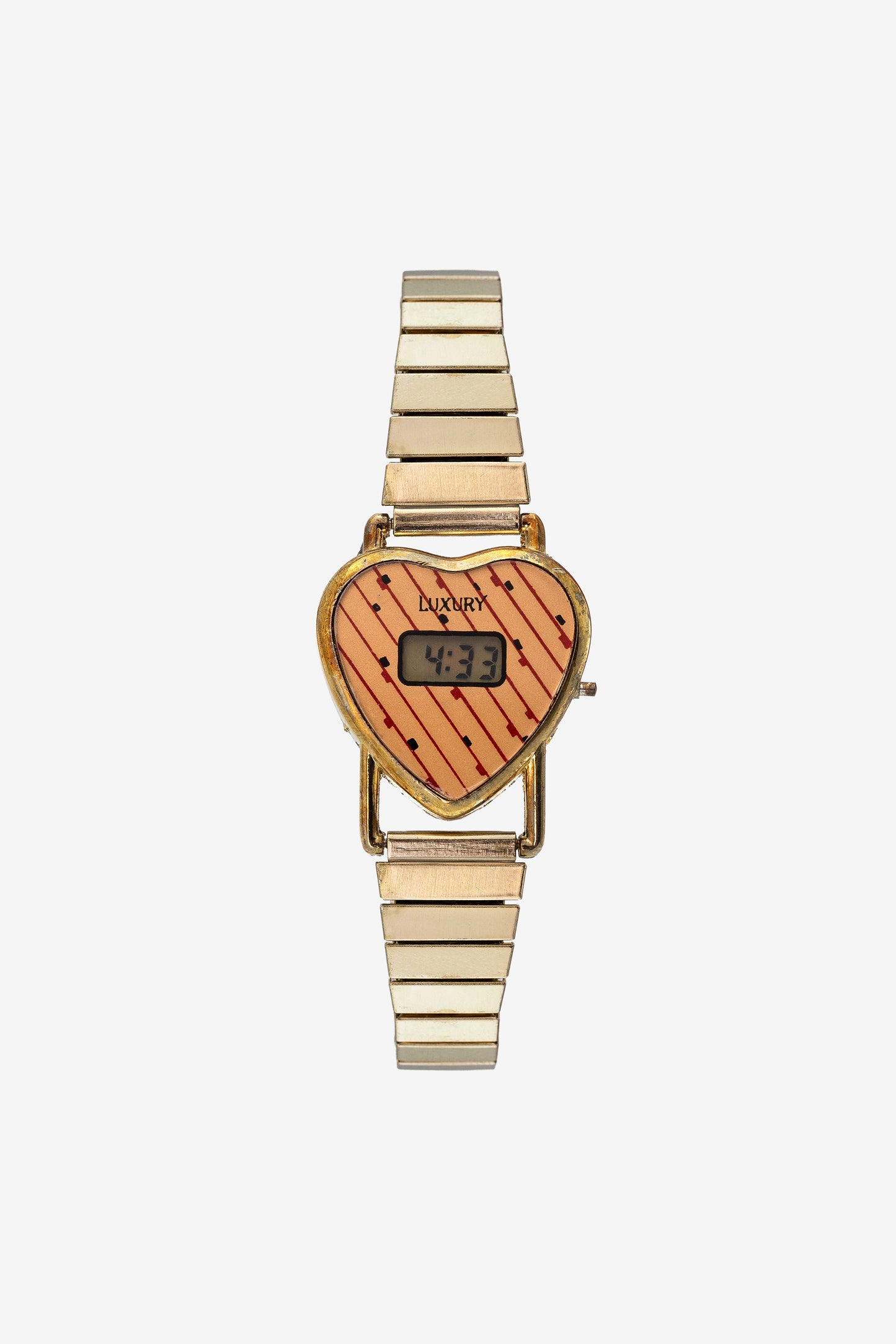 WCHSTPHRT - Striped Heart Watch