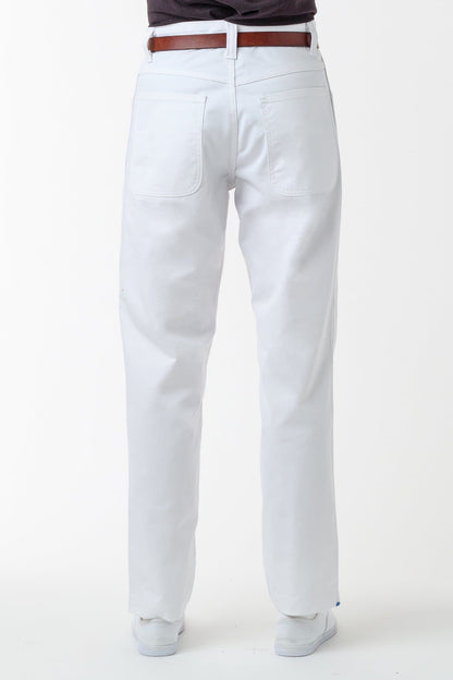 RTWL01 - Twill Work Pants White