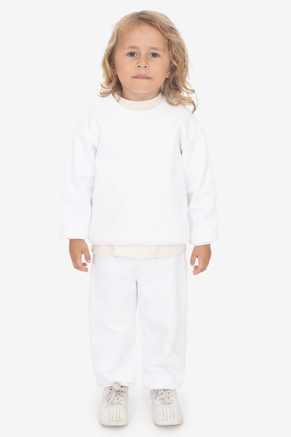 HF-107 - Kids Heavy Fleece Crewneck Sweatshirt