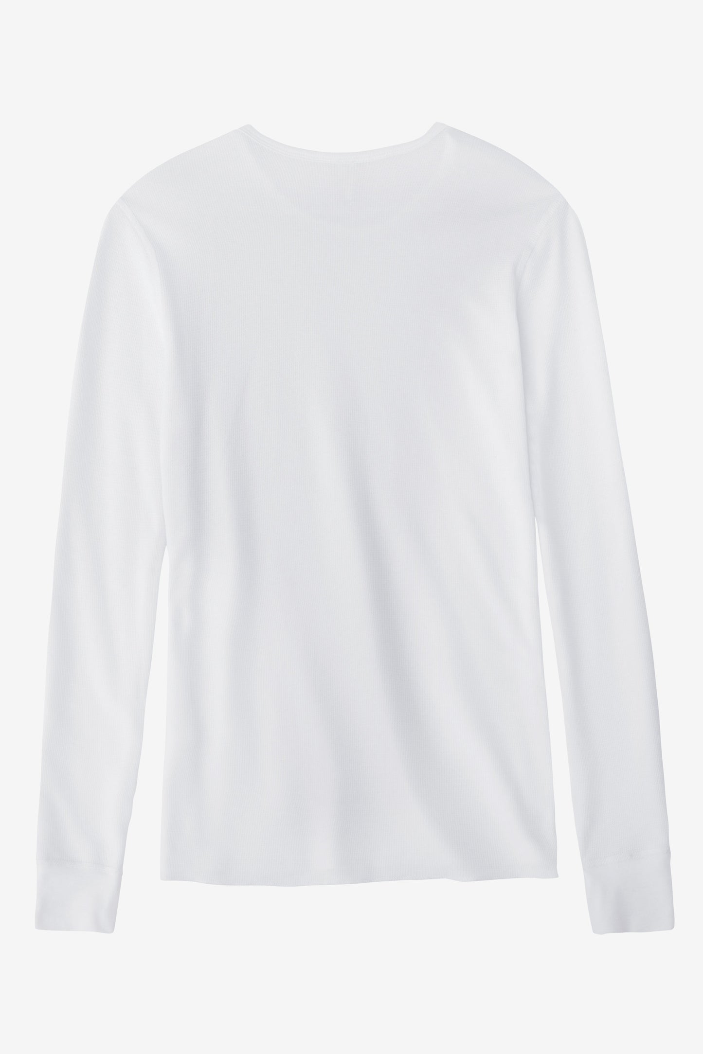T407 - Poly-Cotton Thermal Long Sleeve Crewneck