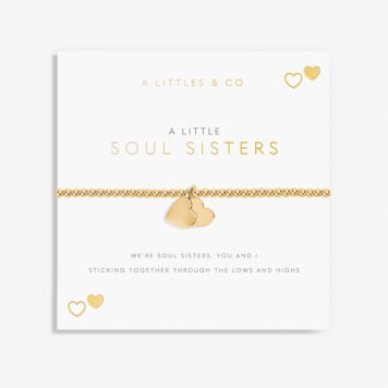 A Little Soul Sisters Bracelet Gold