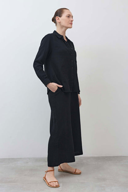 Airy Button Down Tunic