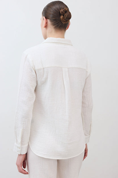 Airy Button Down Tunic