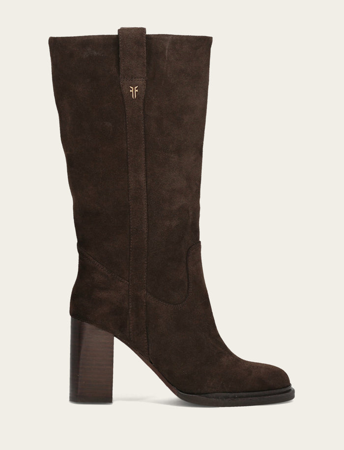 Alex Slouchy Mid - Dark Brown - Outside
