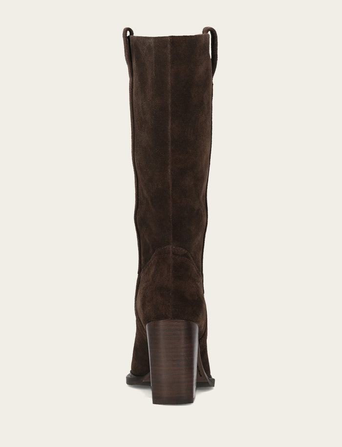 Alex Slouchy Mid - Dark Brown - Back