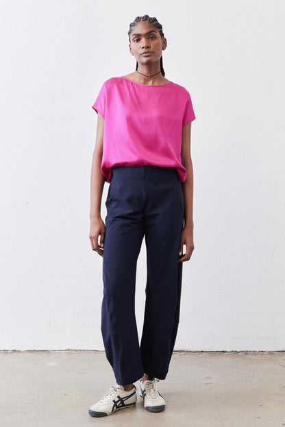 Almost A Tee Silk Blouse