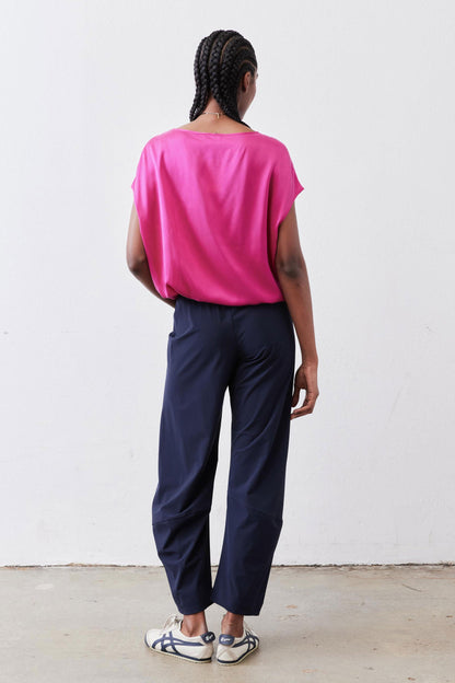 Almost A Tee Silk Blouse