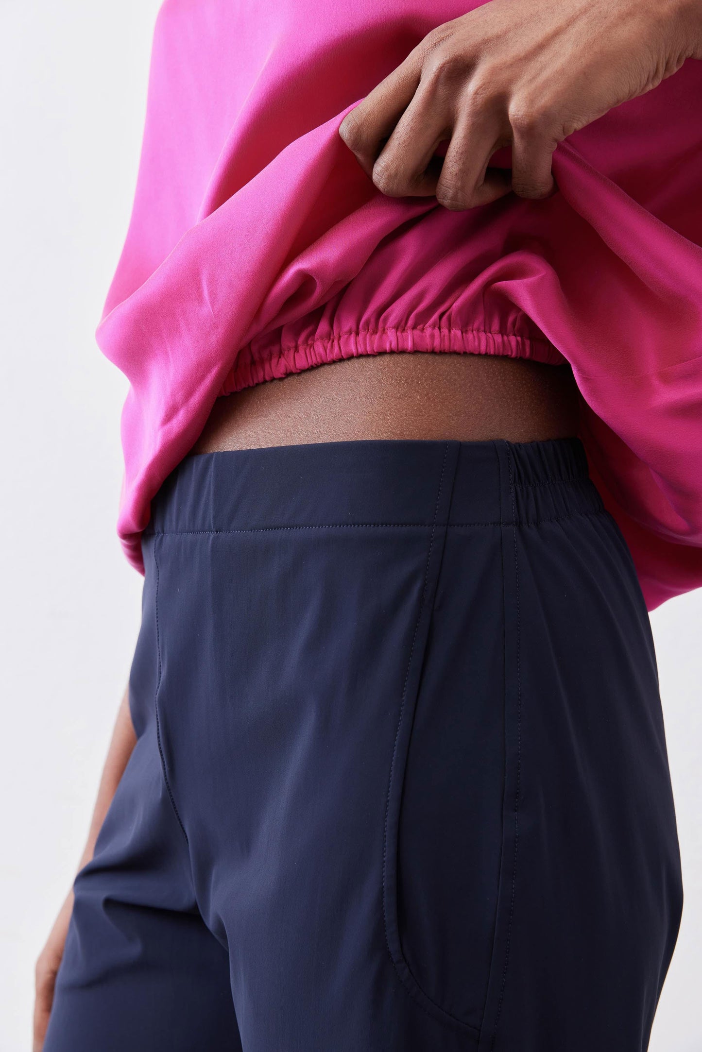 Almost A Tee Silk Blouse