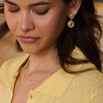 Apollo Chain Necklace 18ct Gold Plate