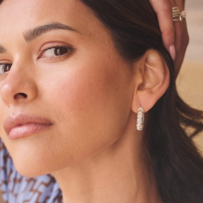 Apollo Hoop Earrings Sterling Silver