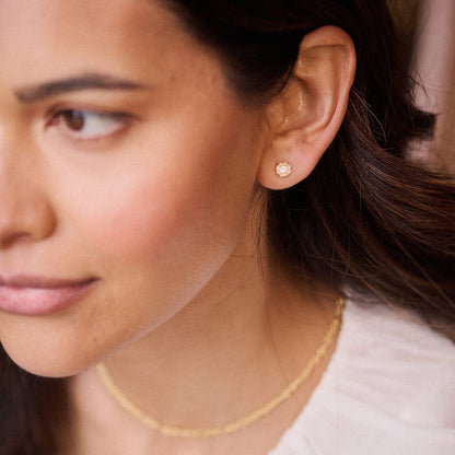 Apollo Sparkle Earring Stack 18ct Gold Plate