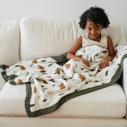 BAMBOO RAYON MUSLIN 4-LAYER QUILTS