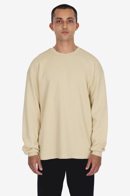 TX407GD Mix - Long Sleeve Heavy Thermal Crew Neck