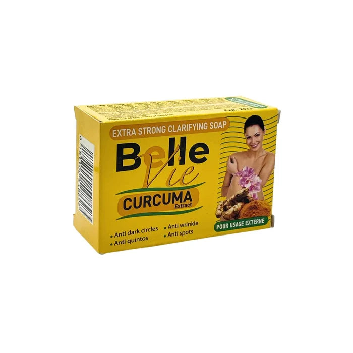 BELLEVIE EXTRA STRONG CLARIFYING SOAP CURCUMA EXTRACT 225G BELLE VIE