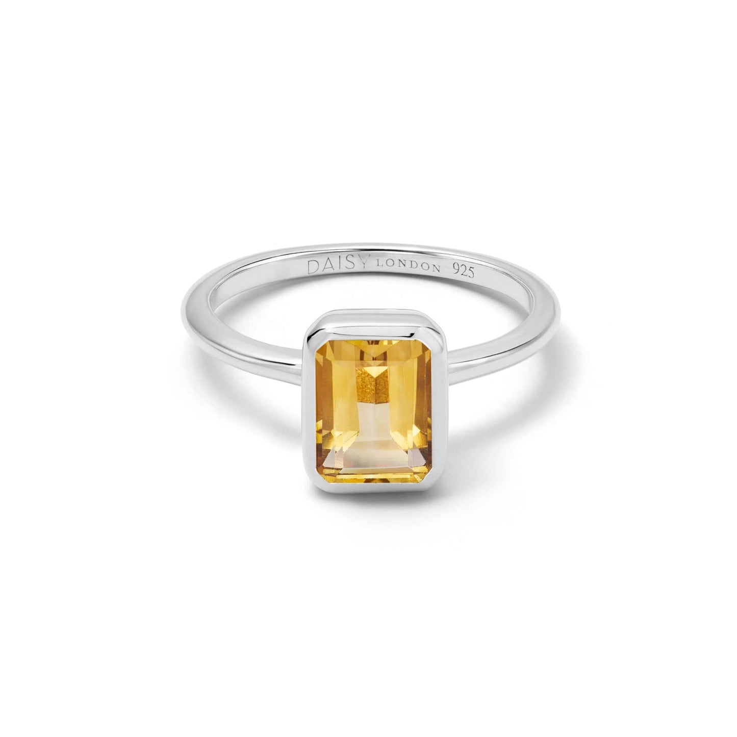 Birthstone Ring Sterling Silver