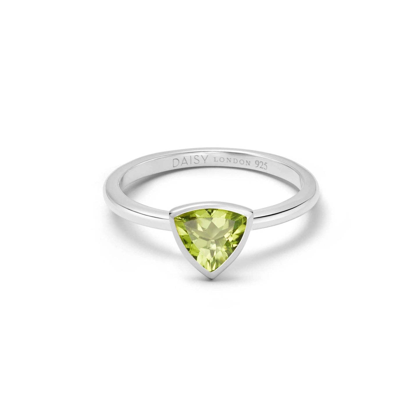 Birthstone Ring Sterling Silver