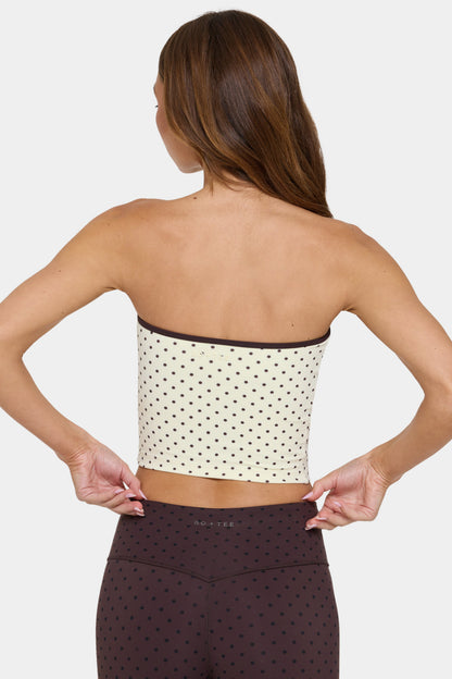 Soft Active Bandeau Top in Cookie Butter