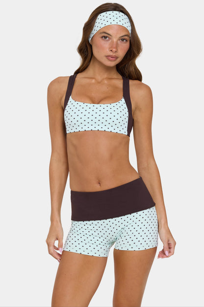 Soft Active Medium-Impact Sports Bra in Mint Chip