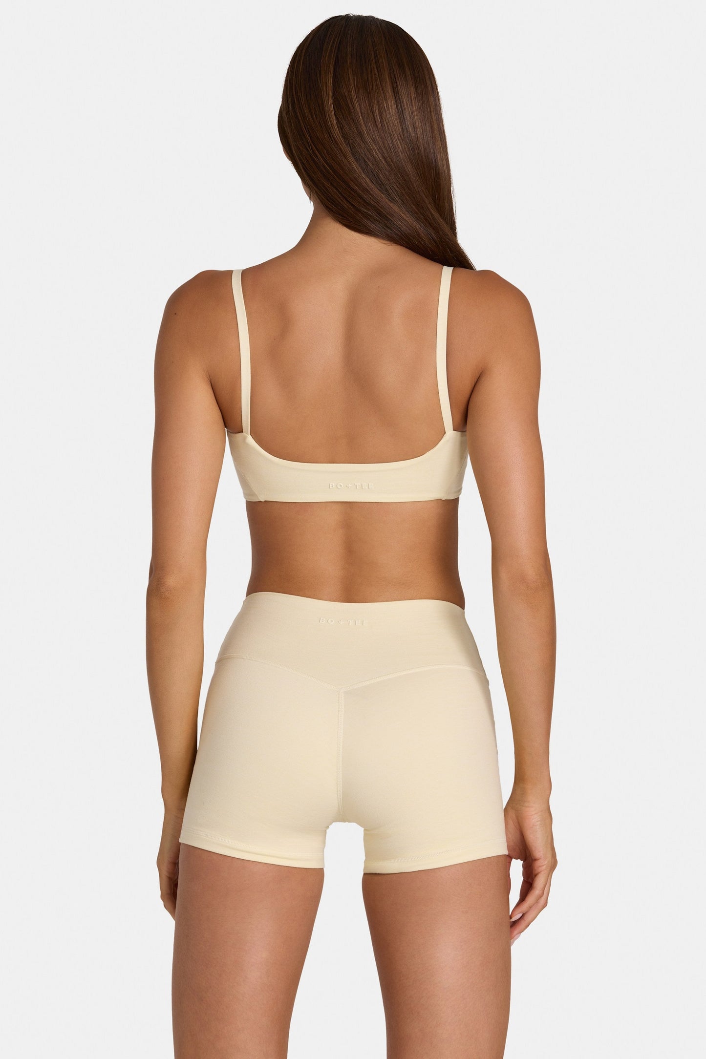 Soft Active Low-Impact Sports Bra in Lemon Marl