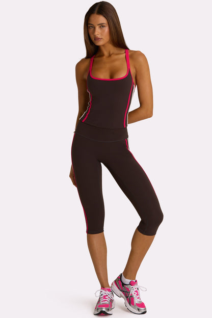 Soft Active Tank Top in Truffle