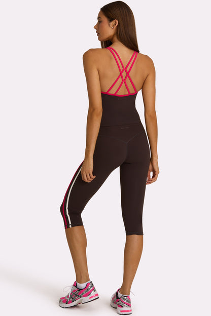 Soft Active Tank Top in Truffle