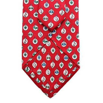 Boys’ Christmas Ornaments Tie