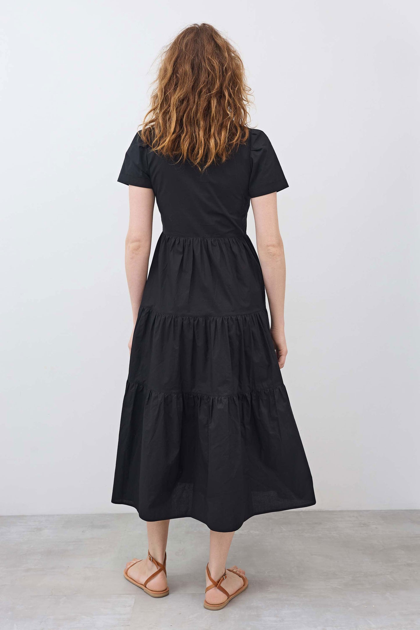 Breaking Free Long Poplin Dress