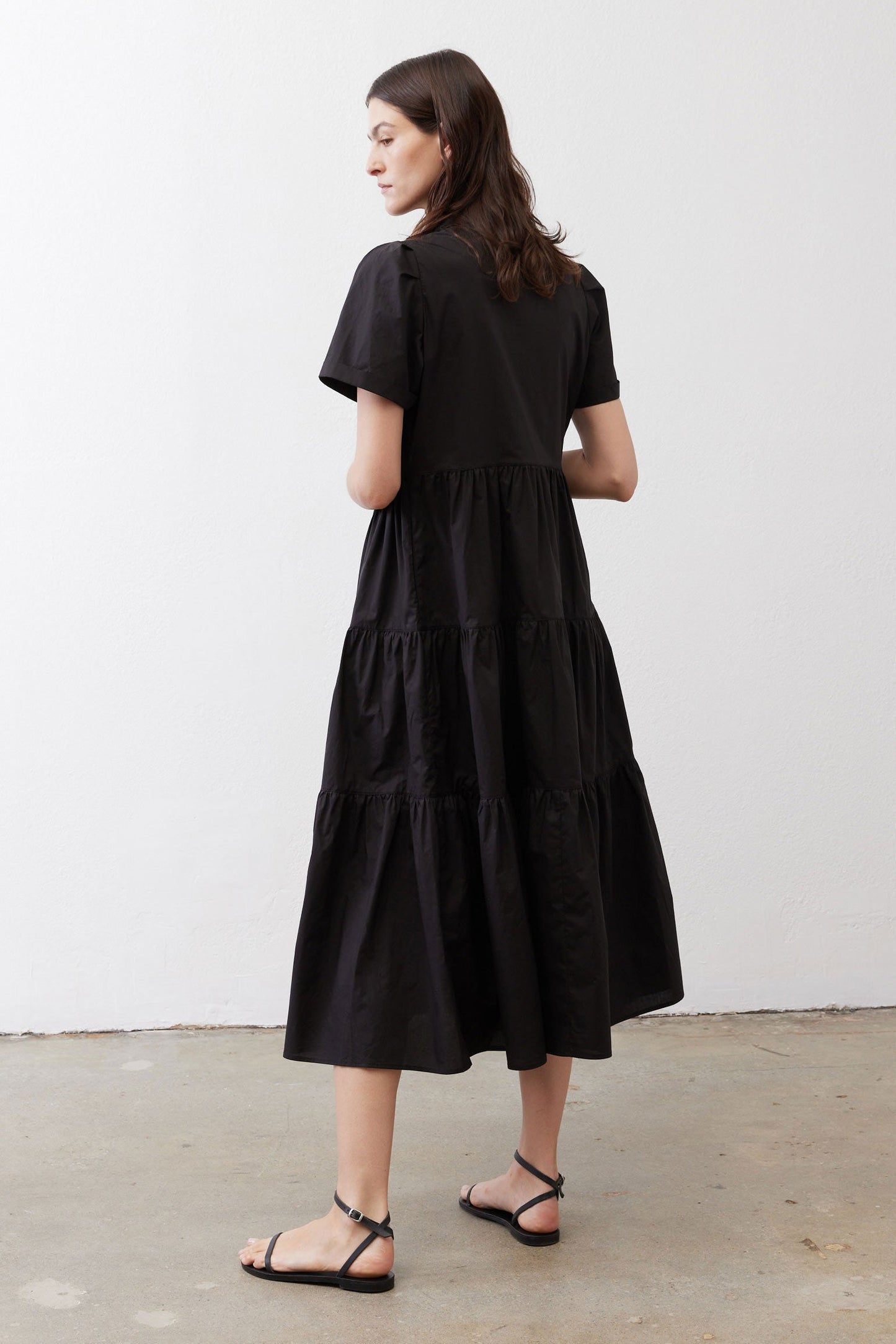 Breaking Free Long Poplin Dress