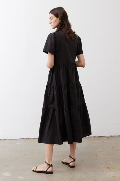 Breaking Free Long Poplin Dress