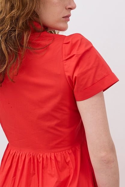 Breaking Free Long Poplin Dress