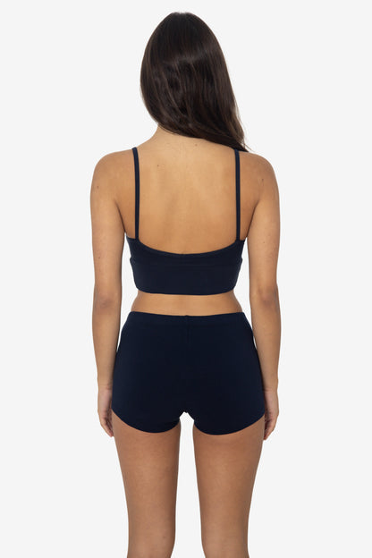 83076GD - Crossover Wrap Crop Top