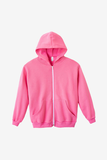 F2097 - Kids Poly Cotton Zip Hoodie