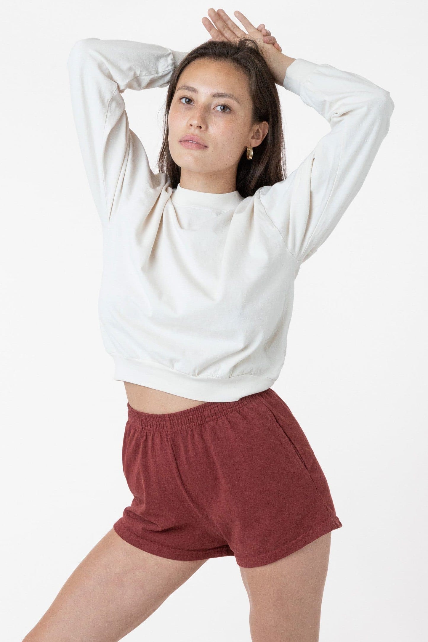 1214GD - Heavy Jersey Garment Dye Short Shorts