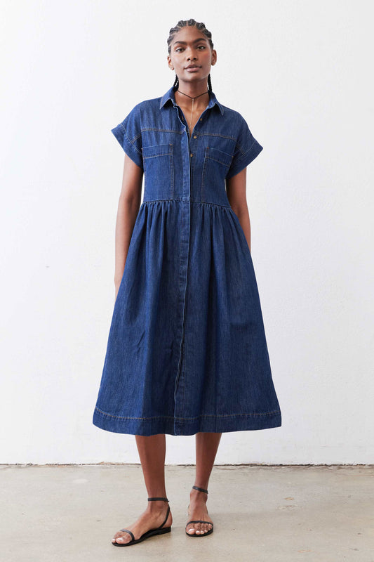 The Denim Shirt Dress