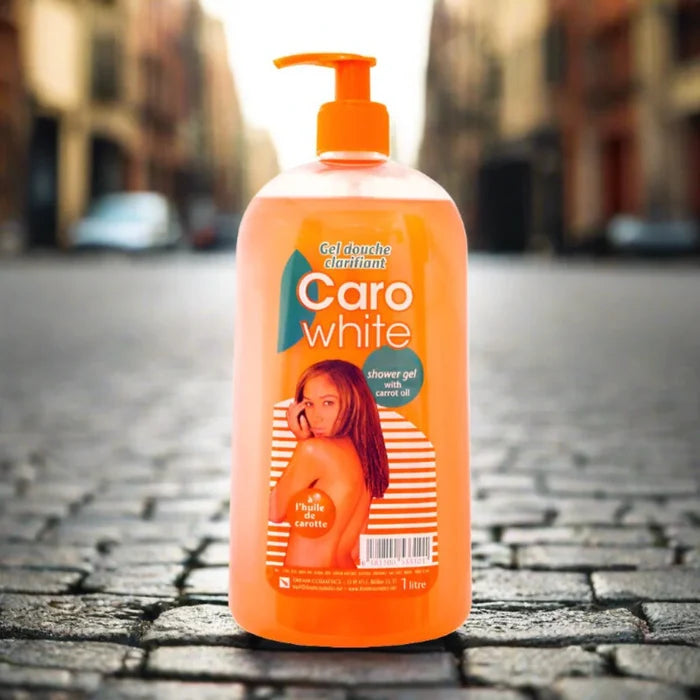 Caro White Lightening Body Wash with Carrot oil 500 ML (2 pack)