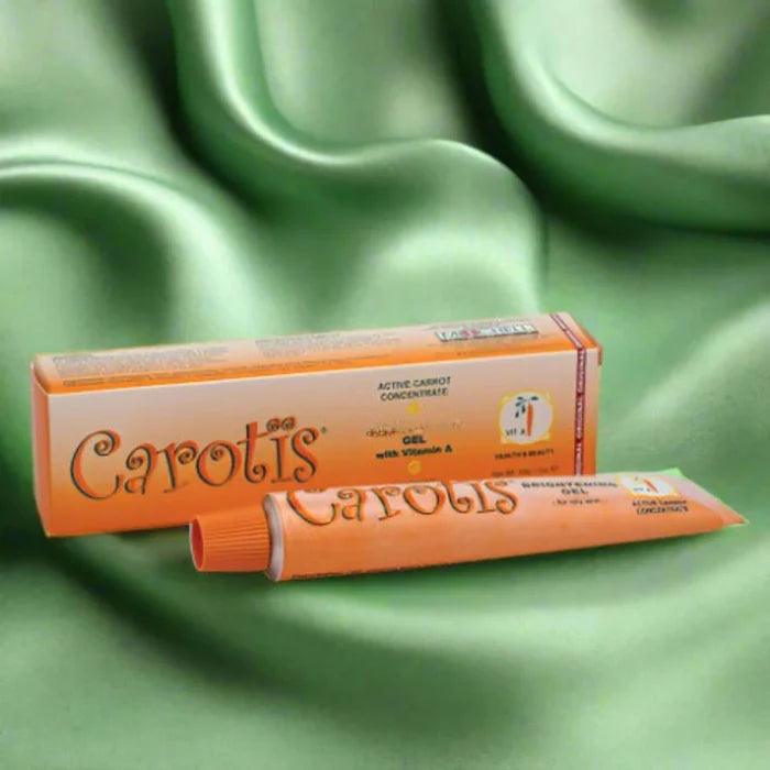 Carotis Brightening Gel with Vitamin A 1oz/30g - Kismet Beauty Brands