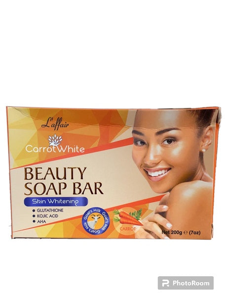 Carrot White Beauty Soap 7oz carrot white