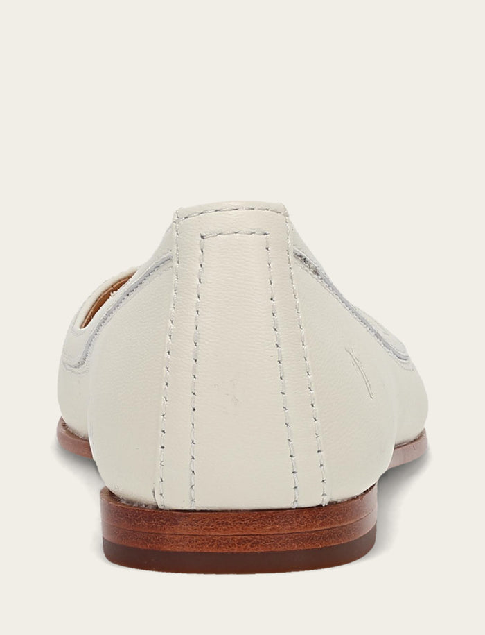 Carson Ballet - White - Back