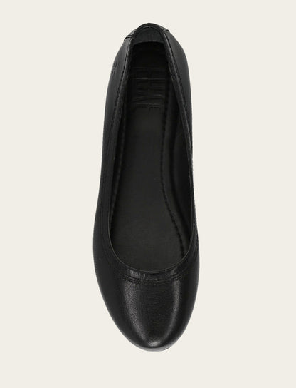 Carson Ballet - Black - Top Down